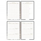 2025-2026 A5 Akademik Ajanda Spiralli Kuşe Kapak 16 Aylık - Yıldızlı Kedi