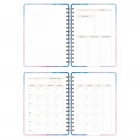 A5 Süresiz Haftalık Planlayıcı Spiralli Kuşe Kapak - Renklerin Dansı