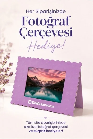 Tüm site siparişlerinde fotoğraf çerçevesi hediye