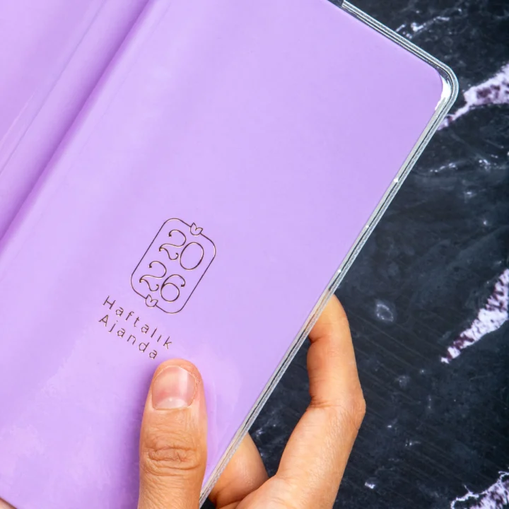 9x18 Defter ve Ajanda Şeffaf Koruyucu Kılıf