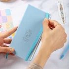 2026 Haftalık Ajanda 9x18 cm Sert Kapak Haftalık Planlayıcı – Mavi