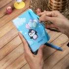 Sert Kapak Çizgili Not Defteri 9x14 Penguen 1