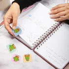 Magnetli Kitap Defter Ayracı 4lü Set - Kaktüs Serisi