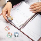 Magnetli Kitap Defter Ayracı 4lü Set - Meow Kedi Serisi