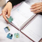 Magnetli Kitap Defter Ayracı 4lü Set - Van Gogh Serisi