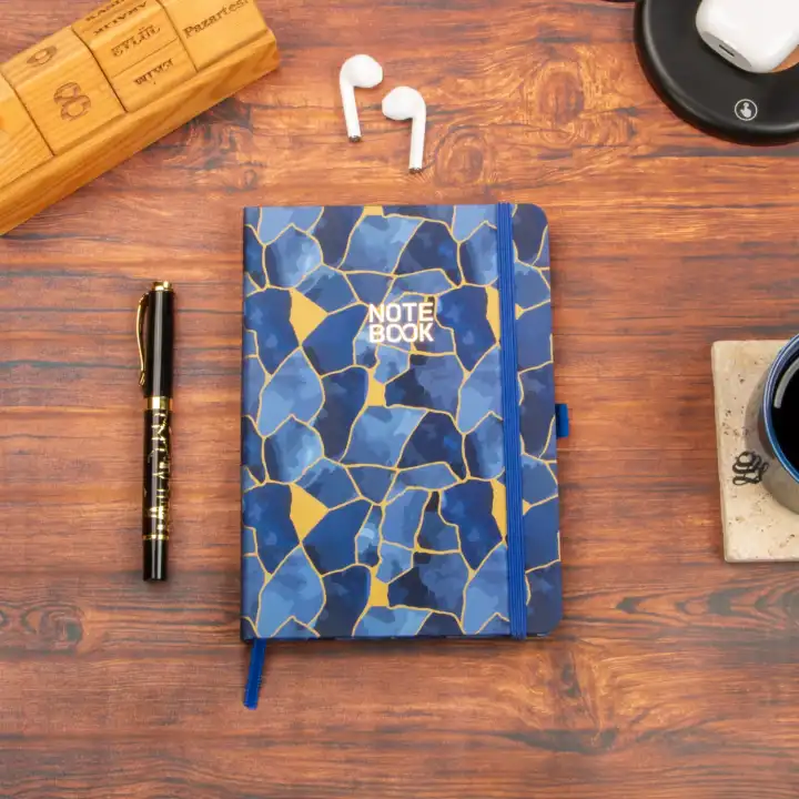 13,5x20 cm Sert Kapak Noktalı Not Okul Defteri - Mozaik