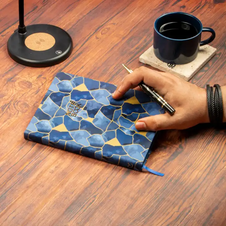 13,5x20 cm Sert Kapak Noktalı Not Okul Defteri - Mozaik