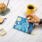 13,5x20 cm Sert Kapak Tarihsiz Not Okul Defteri - Van Gogh