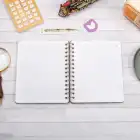 16,5x20 cm Sert Kapak Noktalı Spiralli Not Okul Defteri - Şehir