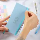 2026 Haftalık Ajanda 9x18 cm Sert Kapak Günlük Planlayıcı – Mavi