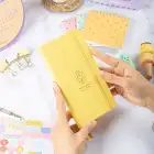 2026 Haftalık Ajanda 9x18 cm Sert Kapak Günlük Planlayıcı – Sarı