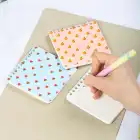 10x10 cm Spiralli Cep Defteri 3lü Set – Karton Kapak Mini Not Defteri – Meyve Desenli 2