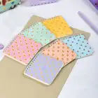 10x10 cm Spiralli Cep Defteri 6lı Set – Karton Kapak Mini Not Defteri – Meyve Desenli