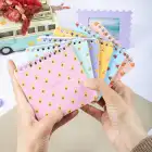 10x10 cm Spiralli Cep Defteri 6lı Set – Karton Kapak Mini Not Defteri – Meyve Desenli
