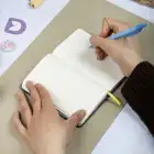 9x14 cm Sert Kapak Çizgili Not Defteri – Tarihsiz Okul Defteri – Meow Kedili 1