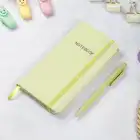 9x18 cm Sert Kapak Kareli Not Defteri – Tarihsiz Okul Defteri – Yeşil