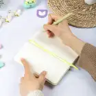 9x18 cm Sert Kapak Kareli Not Defteri – Tarihsiz Okul Defteri – Yeşil