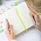 9x18 cm Sert Kapak Kareli Not Defteri – Tarihsiz Okul Defteri – Yeşil