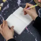 9x14 cm Sert Kapak Çizgili Not Defteri – Tarihsiz Okul Defteri – Havhav Köpek