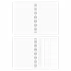 A5 Spiralli Kareli Okul Defteri 2’li Set – Karton Kapak, Ders Programlı – Galaksi 2