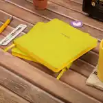 16,5x16,5 cm Fıstık Yeşil Yumuşak Deri Kapak Noktalı Tarihsiz Dikişli Not Okul Defteri