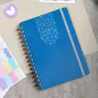 12li Tarihsiz Planlayıcı Ajanda Yılbaşı Hediye Seti - 15x21 cm - Vegan Deri Kapak