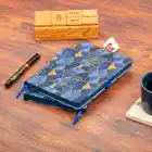 13,5x20 cm Mozaik Sert Kapak Noktalı Tarihsiz Dikişli Not Okul Defteri