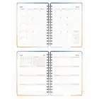 2025-2026 A5 Akademik Ajanda Spiralli Kuşe Kapak 16 Aylık - Okyanus Esintisi