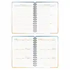 2025-2026 A5 Akademik Ajanda Spiralli Kuşe Kapak 16 Aylık - Okyanus Esintisi