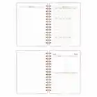 2025-2026 A5 Akademik Ajanda Spiralli Kuşe Kapak 16 Aylık - Renklerin Dansı