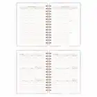 2025-2026 A5 Akademik Ajanda Spiralli Kuşe Kapak 16 Aylık - Renklerin Dansı