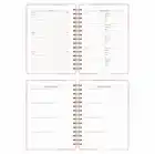 2025-2026 A5 Akademik Ajanda Spiralli Kuşe Kapak 16 Aylık - Renklerin Dansı