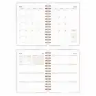 2025-2026 A5 Akademik Ajanda Spiralli Kuşe Kapak 16 Aylık - Renklerin Dansı