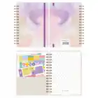 2025-2026 A5 Akademik Ajanda Spiralli Kuşe Kapak 16 Aylık - Renklerin Dansı