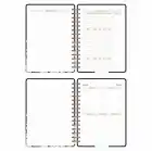 2025-2026 A5 Akademik Ajanda Spiralli Kuşe Kapak 16 Aylık - Yıldızlı Kedi