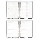 2025-2026 A5 Akademik Ajanda Spiralli Kuşe Kapak 16 Aylık - Yıldızlı Kedi