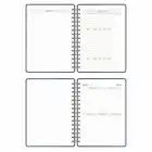 2025-2026 A5 Akademik Ajanda Spiralli Vegan Deri Kapak 16 Aylık - Antrasit