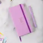 2026 Haftalık Ajanda 9x18 cm Sert Kapak - Lila