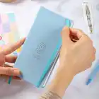 2026 Haftalık Ajanda 9x18 cm Sert Kapak - Mavi