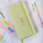 2026 Haftalık Ajanda 9x18 cm Sert Kapak - Yeşil