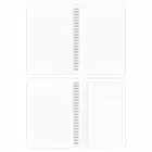 A5 Spiralli Karton Kapak 2li Set Kareli Ders Programlı Not Okul Defteri - Galaksi Serisi Vol. 2