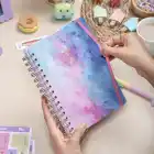 A5 Süresiz Haftalık Planlayıcı Spiralli Kuşe Kapak - Renklerin Dansı