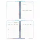 A5 Süresiz Haftalık Planlayıcı Spiralli Kuşe Kapak - Renklerin Dansı