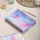 A5 Süresiz Haftalık Planlayıcı Spiralli Kuşe Kapak - Renklerin Dansı