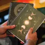 A5 Spiralli Karton Kapak 2li Set Kareli Ders Programlı Not Okul Defteri - Galaksi Serisi Vol. 1