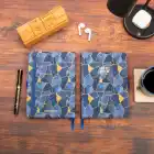 13,5x20 cm Mozaik Sert Kapak Noktalı Tarihsiz Dikişli Not Okul Defteri