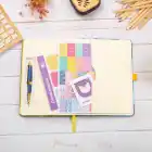 13,5x20 cm Van Gogh Sert Kapak Noktalı Tarihsiz Dikişli Not Okul Defteri