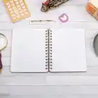 16,5x20 cm Şehir Sert Kapak Noktalı Tarihsiz Spiralli Not Okul Defteri