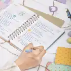 2025-2026 A5 Akademik Ajanda Spiralli Kuşe Kapak 16 Aylık - Okyanus Esintisi