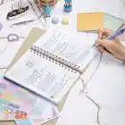 2025-2026 A5 Akademik Ajanda Spiralli Kuşe Kapak 16 Aylık - Okyanus Esintisi